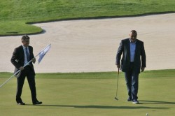 Премиерът намери време и за откриване на европейски голф турнир в Правец