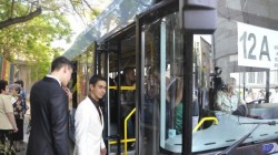 Катастрофира автобус на градския транспорт