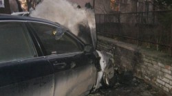 Автомобил е горял тази нощ в Бургас