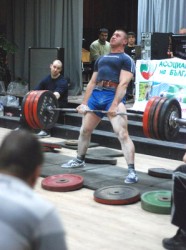 Славейко Кръстанов трети на силов трибой