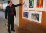 Ученическа изложба на картини преди празника