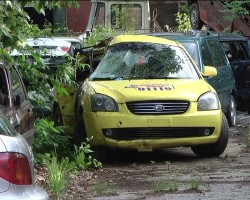 Такси се заби в дърво, 28-годишен пътник почина на място