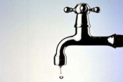 Водопроводна авария на входа на ИЗ „Микроелектроника”