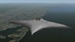 Свръхзвуков самолет - шурикен проектират от НАСА