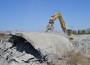 Вадят желязото от взривения комин
