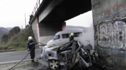 Самоубиецът, който се заби с кола в стена не понесъл раздялата с украинка