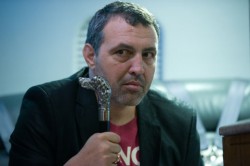 Христо Мутафчиев се снима в любителски филм