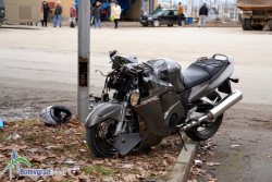 Моторист катастрофира тежко на пътя Ботевград- Врачеш