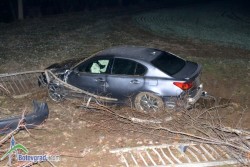Катастрофа на пътя Ботевград-Литаково. Няма пострадали