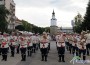 Гвардейският духов оркестър – кулминацията  на Дефилира на духовата музика