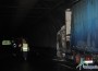 ТИР със софийска регистрация се запали в тунел "Ечемишка" /допълнена/