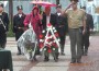 Венци и цветя за загиналите във войните 