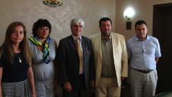 Емил Иванов се срещна с Манфред ван Екерт, ръководител на отдел „Европа” към GIZ