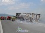 ТИР се запали след разклона за Джурово