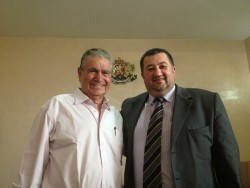   Емил Иванов се срещна с проф. Михаел Бар-Зоар