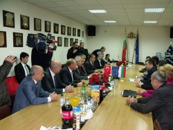 Областният управител Емил Иванов посрещна официална делегация, водена от Валията на Одрин