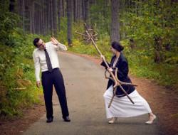 Новинарка бие мъжа си