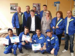 Отборът на ТПГ „Стамен Панчев” е първи в регионалния кръг на състезанието „Най-добър млад автомонтьор и водач на МПС”