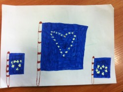 В деня на Европа децата на Литаково  рисуваха на открито