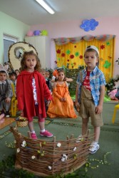 В детска градина „Еделвайс” представиха забавно-развлекателната анимация „Вълкът от приказките”