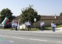 Млади социалисти протестираха срещу спирането на евросредства за пътя Видин-София