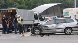 Четирима пострадаха при катастрофа в София