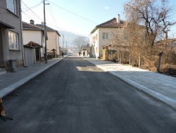 Ремонтираните улици в Етрополе влизат официално в редовна експлоатация