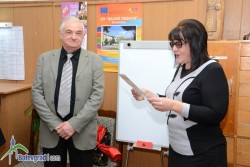 Петко Маринов получи много поздравителни адреси и подаръци по повод пенсионирането си като директор на ОУ „Васил Левски”