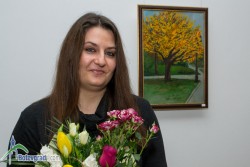 Млада художничка от София избра зала „Орханиец” за първата си самостоятелна изложба 