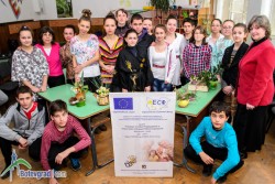 Ученици от ПМГ „Акад. проф. д-р Асен Златаров” демонстрираха икебана 