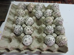 В Историческия музей продължава обучението за плескани яйца