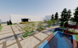 Централен площад в град Етрополе – едно зелено решение