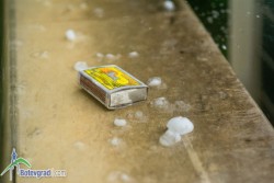 Силна градушка над Ботевград!