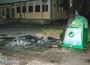 Две вечери горяха контейнери за разделно събиране на отпадъци
