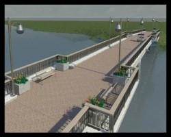 Започна изграждането на пешеходен мост през езерото в Правец