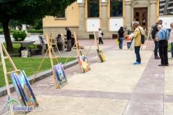 С изложба на площад "Саранск" завършва второто издание на пленера по живопис "Яблена Натура" 