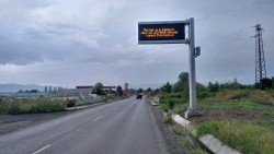 В София област  е монтиран първият пътен знак с възможност за дистанционно изменение
