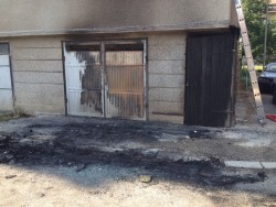 Изгоря джипът на Петко Мустака