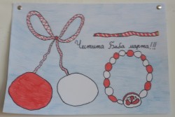 Изложба на мартеници подредиха в ОУ „Отец Паисий” 