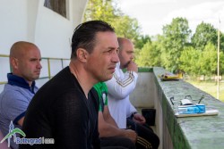 Треньорът на Локо София Тони Велков изгледа мача на Балкан