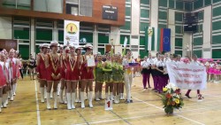 Отлично представяне на мажоретките на фестивал в Пазарджик
