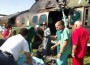 "Кугър" транспортира пострадала при катастрофа тийнейджърка