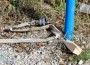 Установено е източване на вода чрез хидрантен кран /допълнена/