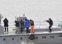 Военноморските сили демонстрираха задържане на кораб с нелегални емигранти