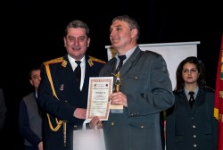 Пожарникар от Ботевград е сред отличените в конкурса "Пожарникар на годината 2016"