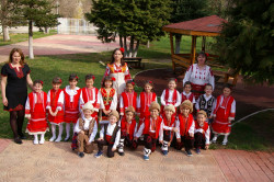 Китка от  пъстроумници 