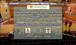 Лукойл Академик се върна в релси с 16 тройки срещу Рилски спортист