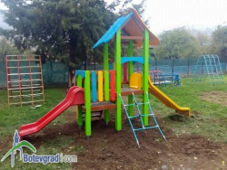 Нови детски съоръжения ще радват децата и в детска градина „Детелина” – с. Врачеш