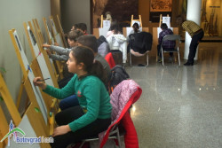 18 ученици участваха в творческото занимание „Нарисувай Левски”