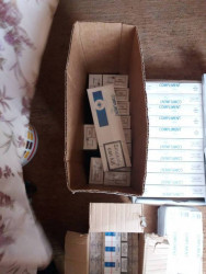 Близо 8 000 къса контрабандни цигари са иззети от къща в Скравена